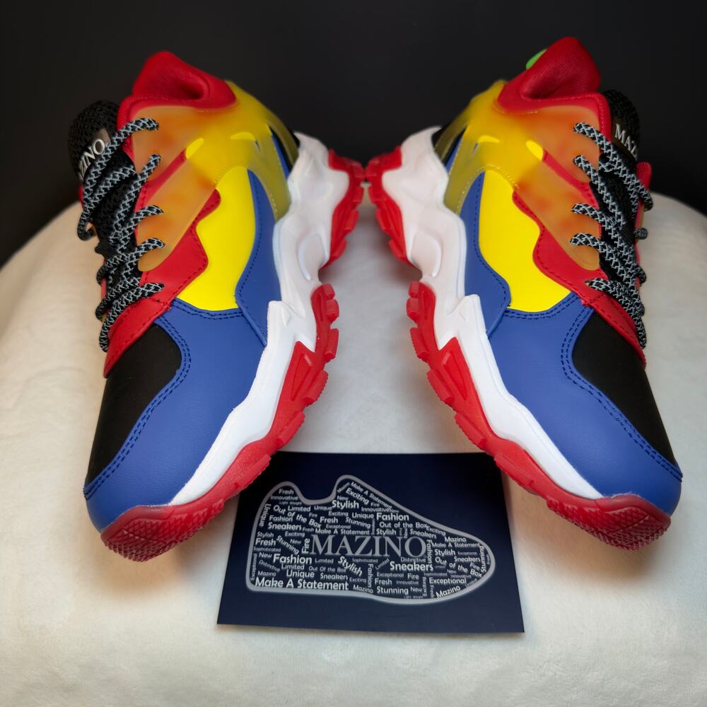 Mazino Molten Multi-Color Sneaker | K-Molten-005-D | Youth 7Y - Picture 4 of 11